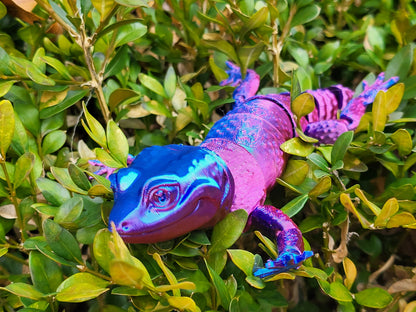Leopard Gecko 3D Printed Articulated Desktop Pet - Excellent Fidget Toy, Sensory Toy, or ADHD